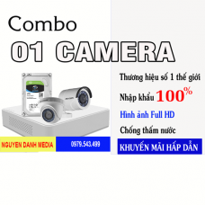 TRỌN BỘ 1 CAMERA HIKVISION